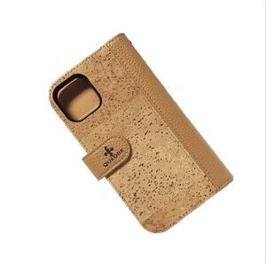 NEW Queork iPhone 11 6.1 Wallet Cell Phone Case Cork Folio Vegan Leather Magnet